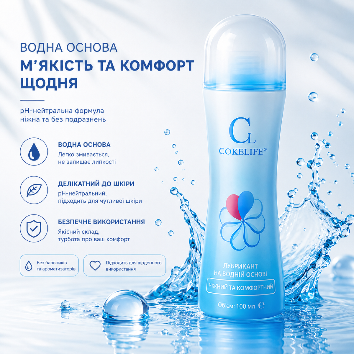 Лубрикант COKELIFE на водній основі